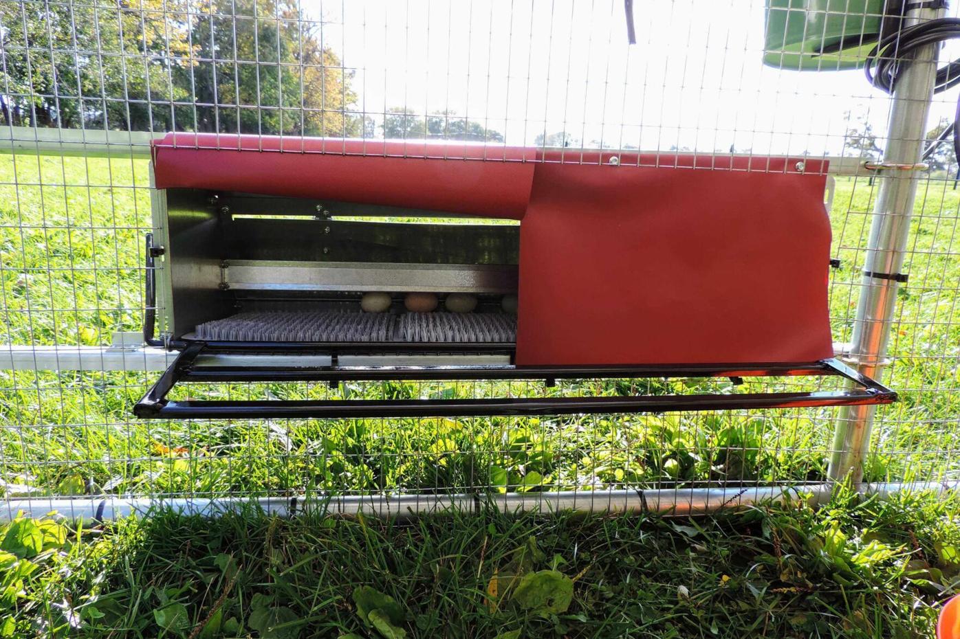 Roll-away Egg Box