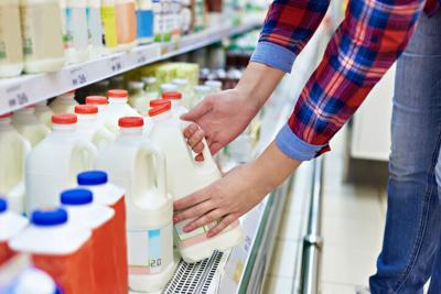 milk grocery store
