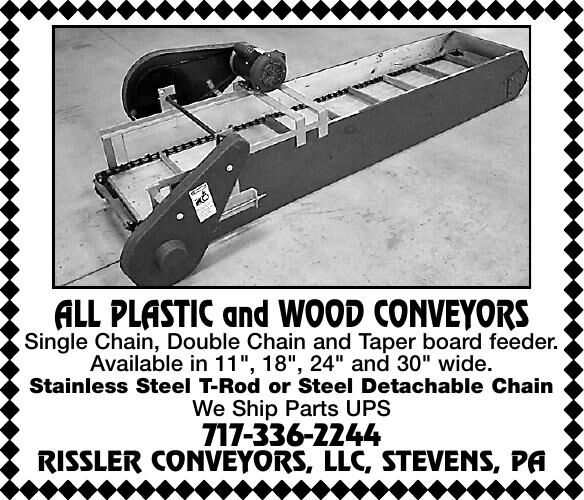 All Plastic and Wood Conveyors