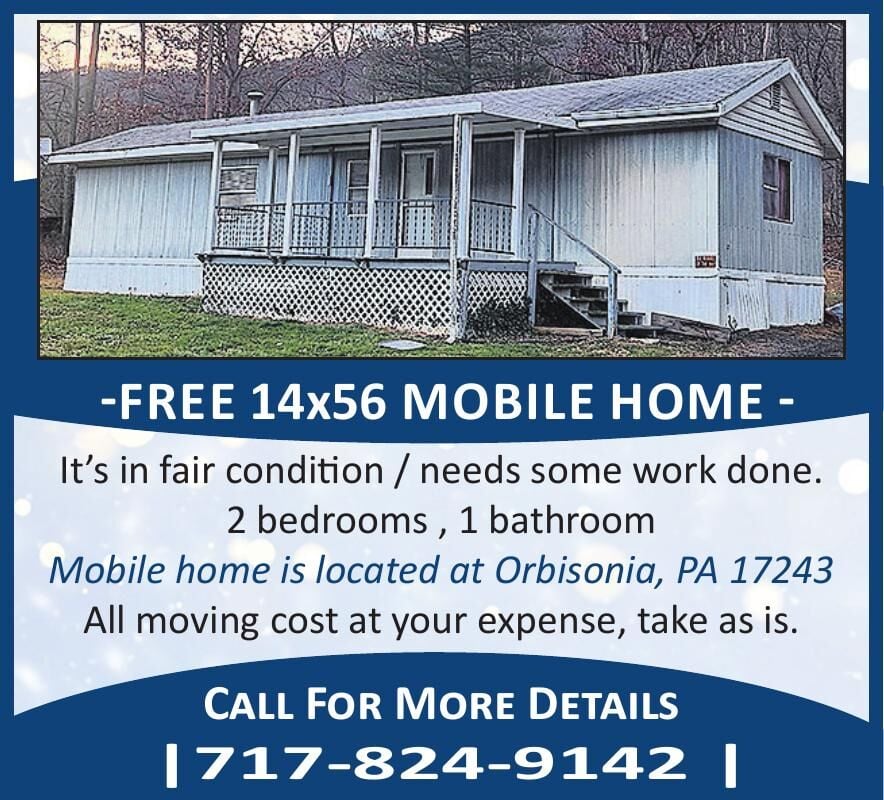Free! Mobile Home