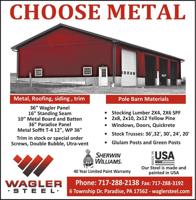 Metal Products and Services Ad