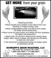 GET MORE FROM YOUR GRAIN
