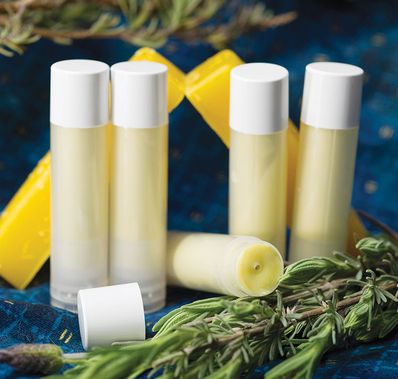 beeswax lip balm